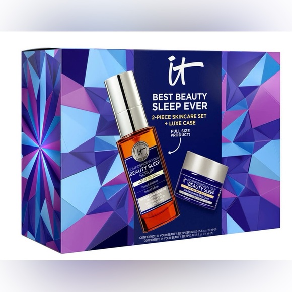 it Cosmetics 
BEST BEAUTY SLEEP EVER SKINCARE GIFT SET + LUXE MAKEUP BAG - Picture 3 of 10